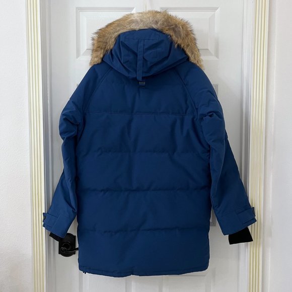 Canada Goose Men's Emory Down Parka With Fur-Trim Hood In Northern Night - Picture 3 of 14